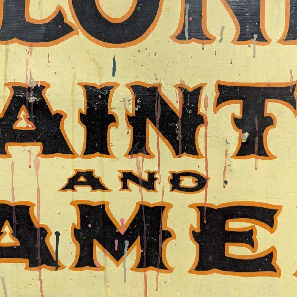 Colonial Paints and Enamels Sign - Aurora Mills