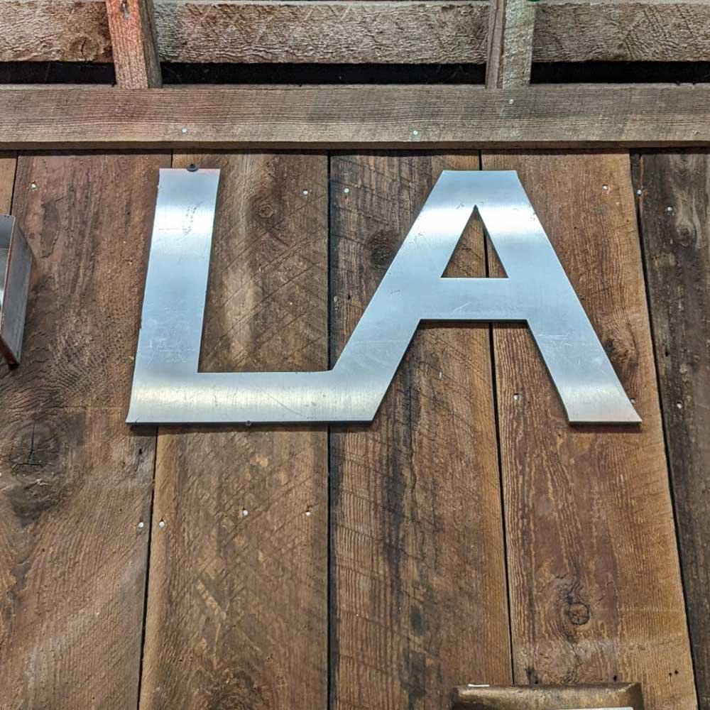 Brushed Steel “LA” - Aurora Mills