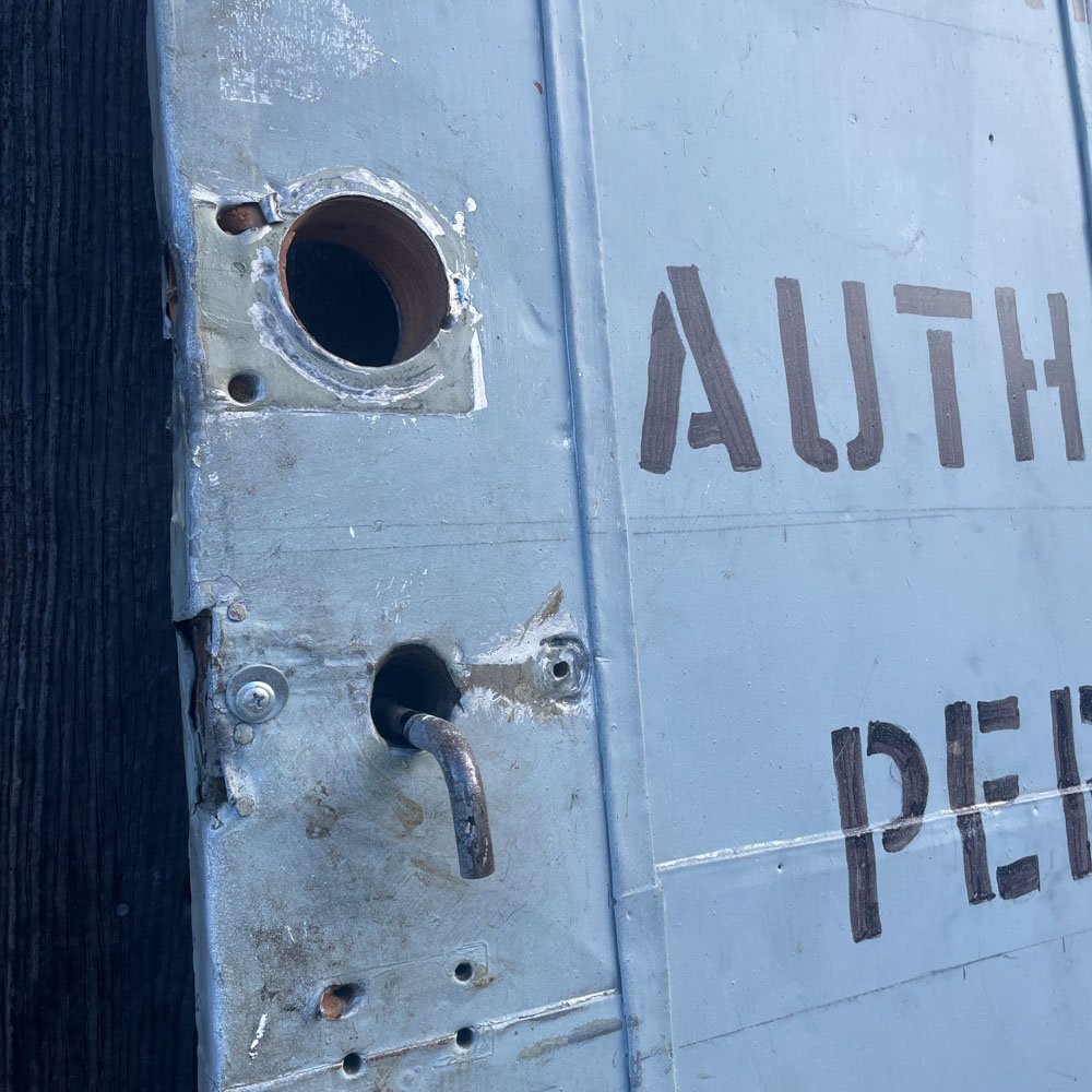 "Authorized Personnel" Fire Door - Aurora Mills
