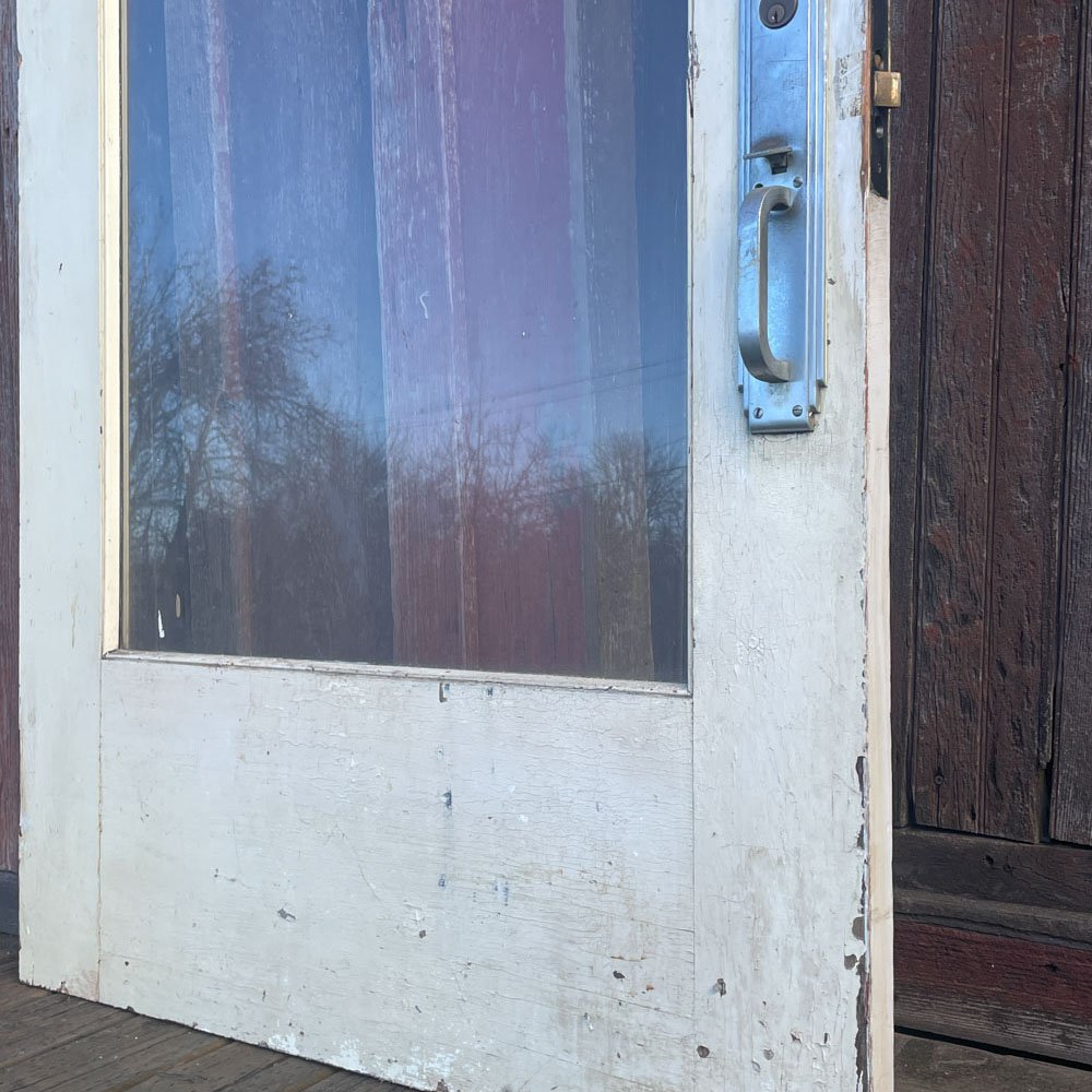 Wide Glass Paned Door - Aurora Mills