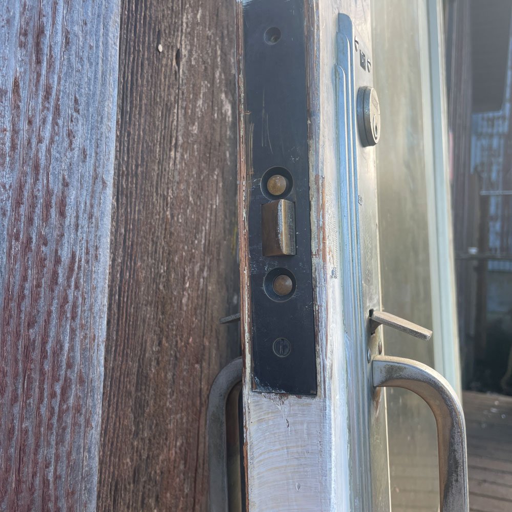 Wide Glass Paned Door - Aurora Mills
