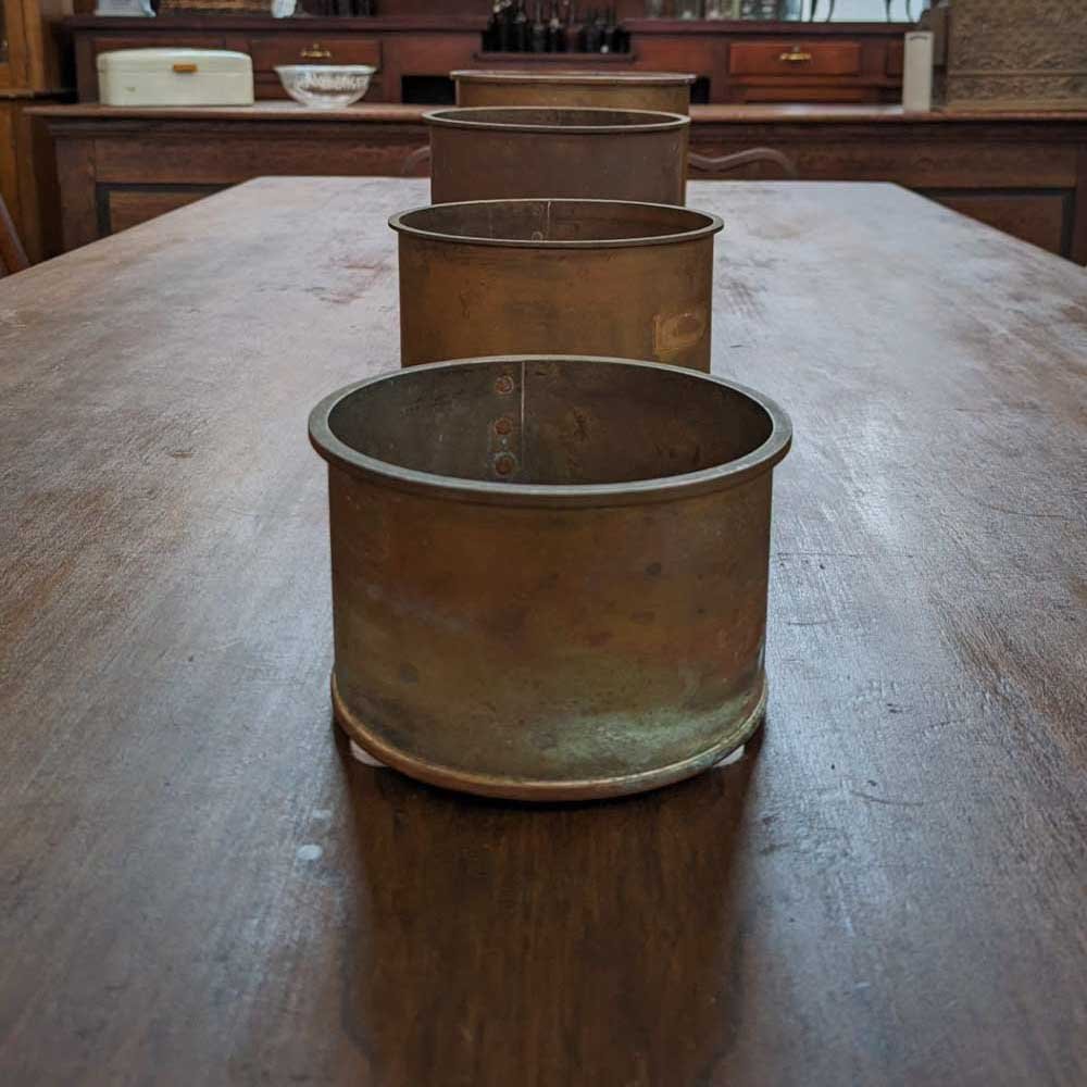 Set of 4 Brass Nesting Bowls - Aurora Mills