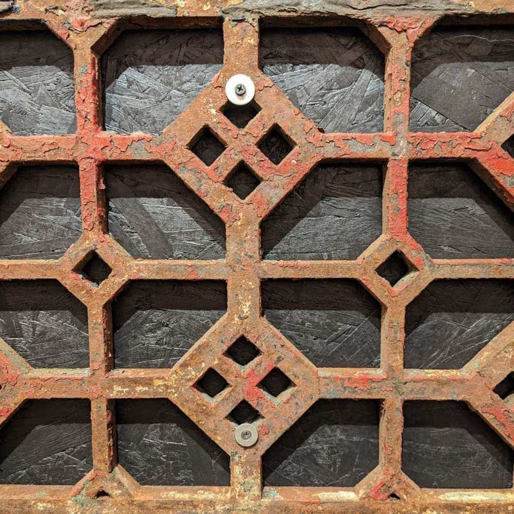 Diamond Iron Grillwork Panels - Aurora Mills