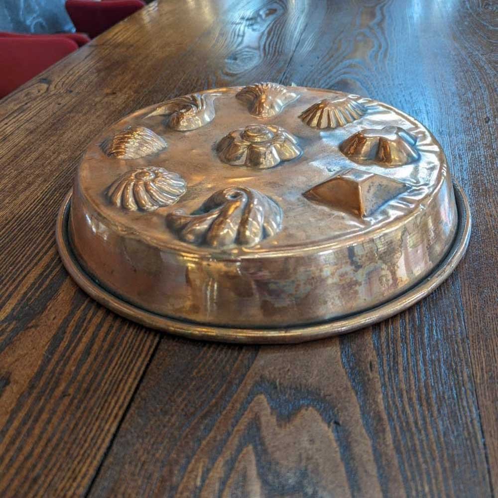 French Copper Jelly Mold - Aurora Mills