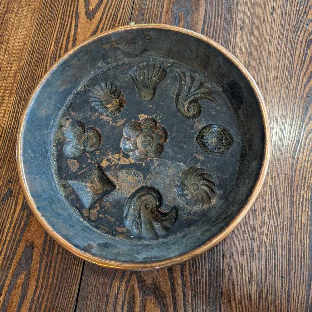 French Copper Jelly Mold - Aurora Mills