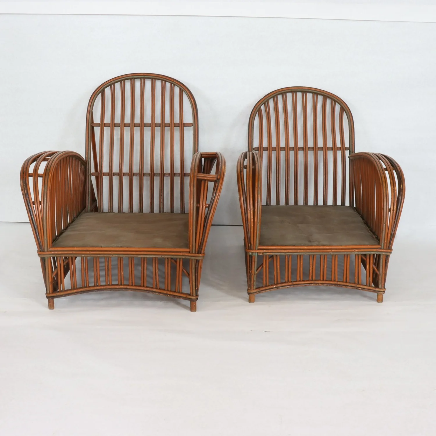 Heywood Wakefield Deco Painted Reed Set — Aurora Mills