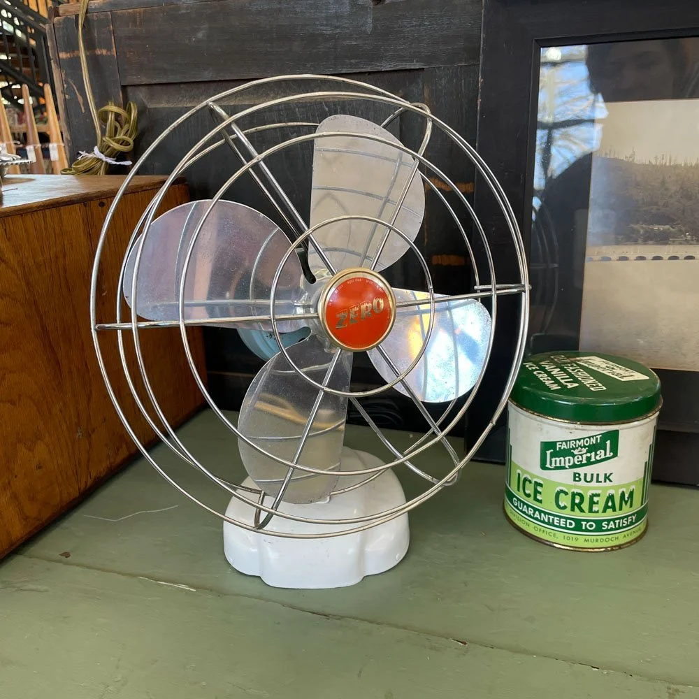 Zero Art Deco Electric Fan — Aurora Mills