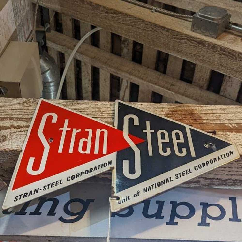 Stran Steel Porcelain Enamel Sign