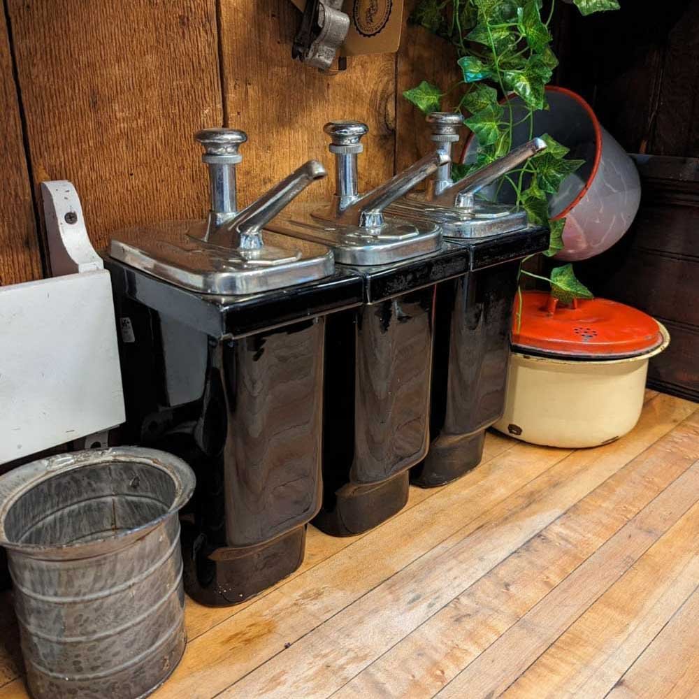 Art Deco Soda Fountain Pumps