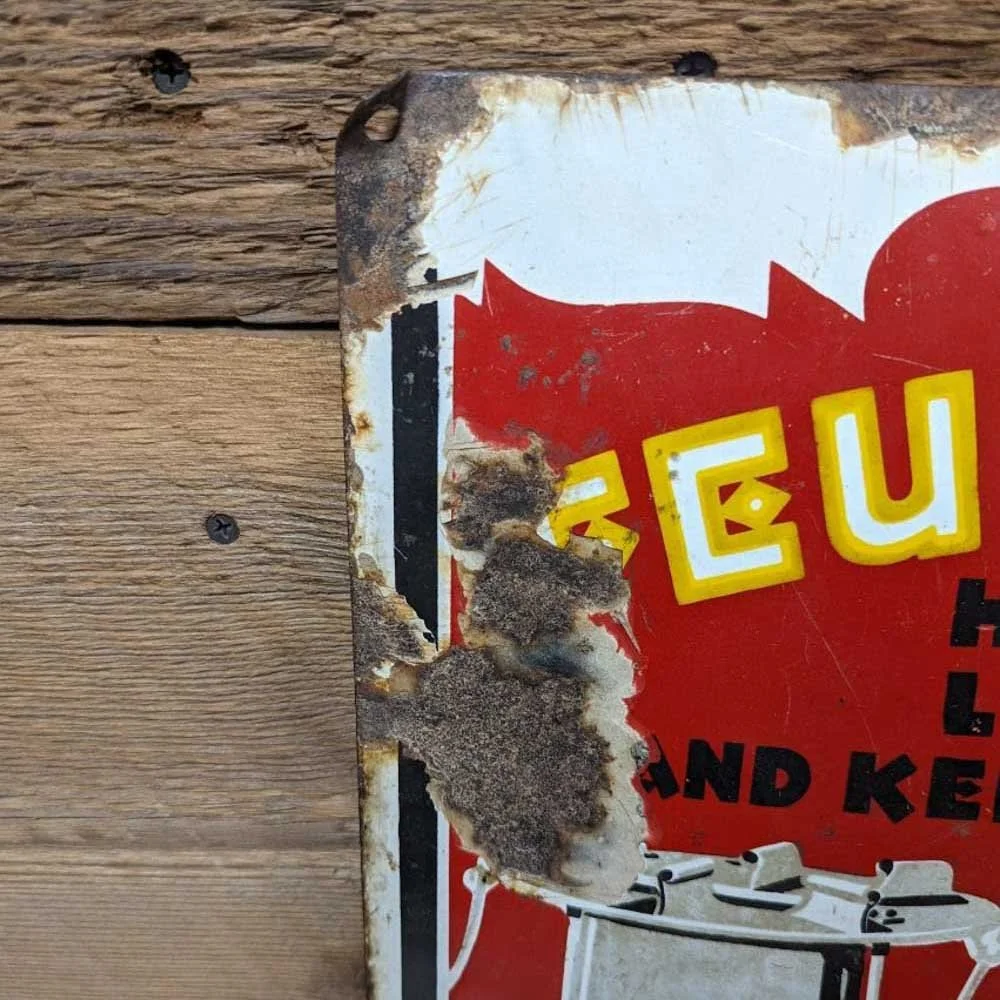 Porcelain Enamel Feuerhand Lantern Sign — Aurora Mills