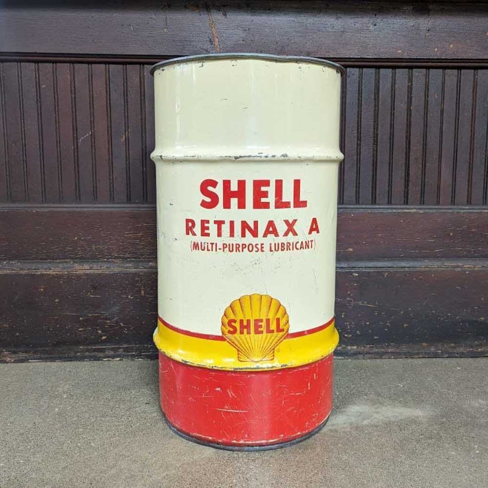 Shell Grease Drum