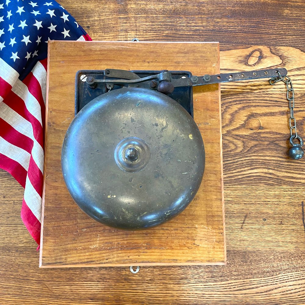 Antique Brass Boxing Bell