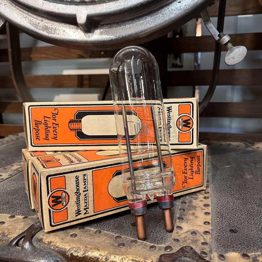 1950s Westinghouse Mazda Lamps Airway Beacon 1000W Bulb — Aurora Mills