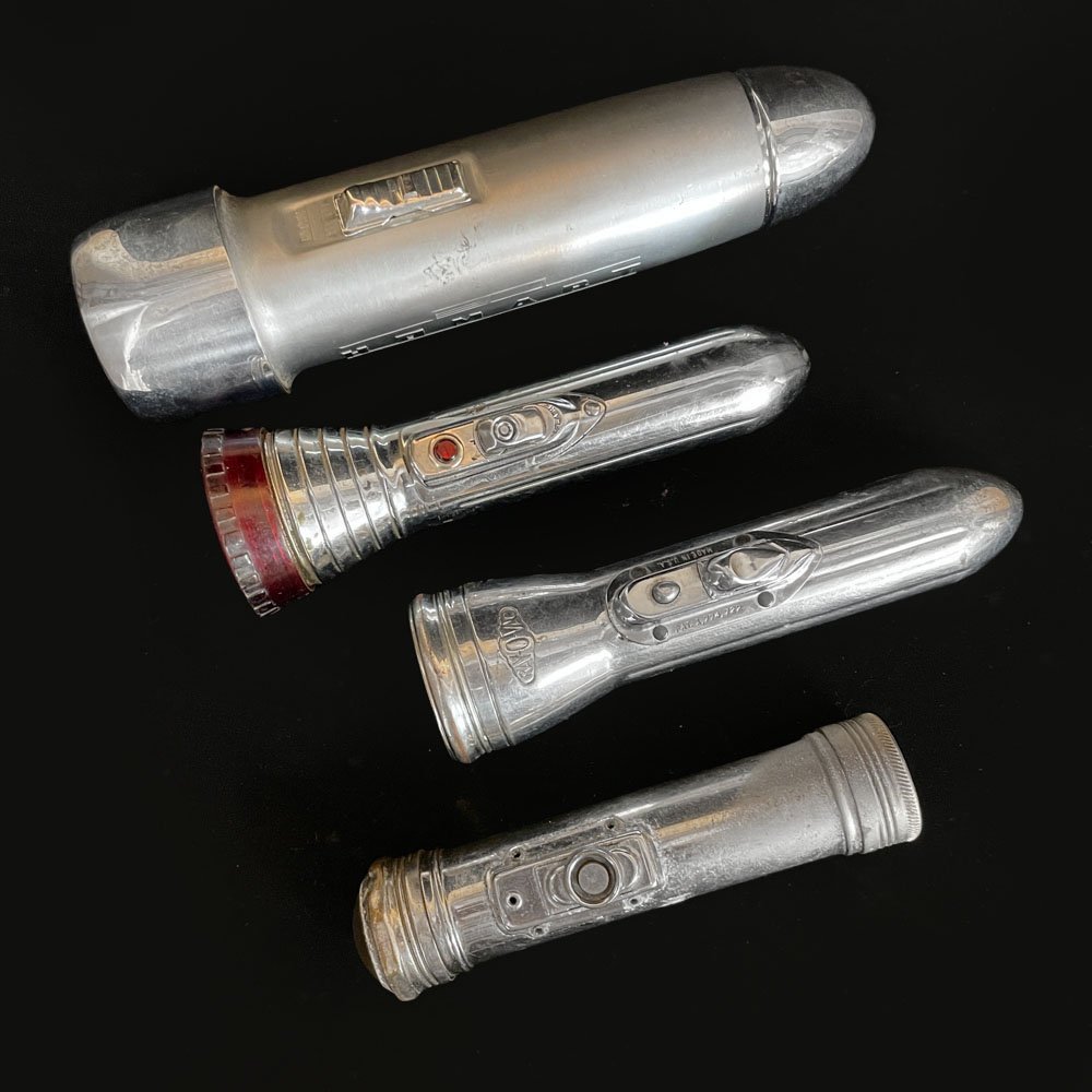 Assorted Vintage Flashlights