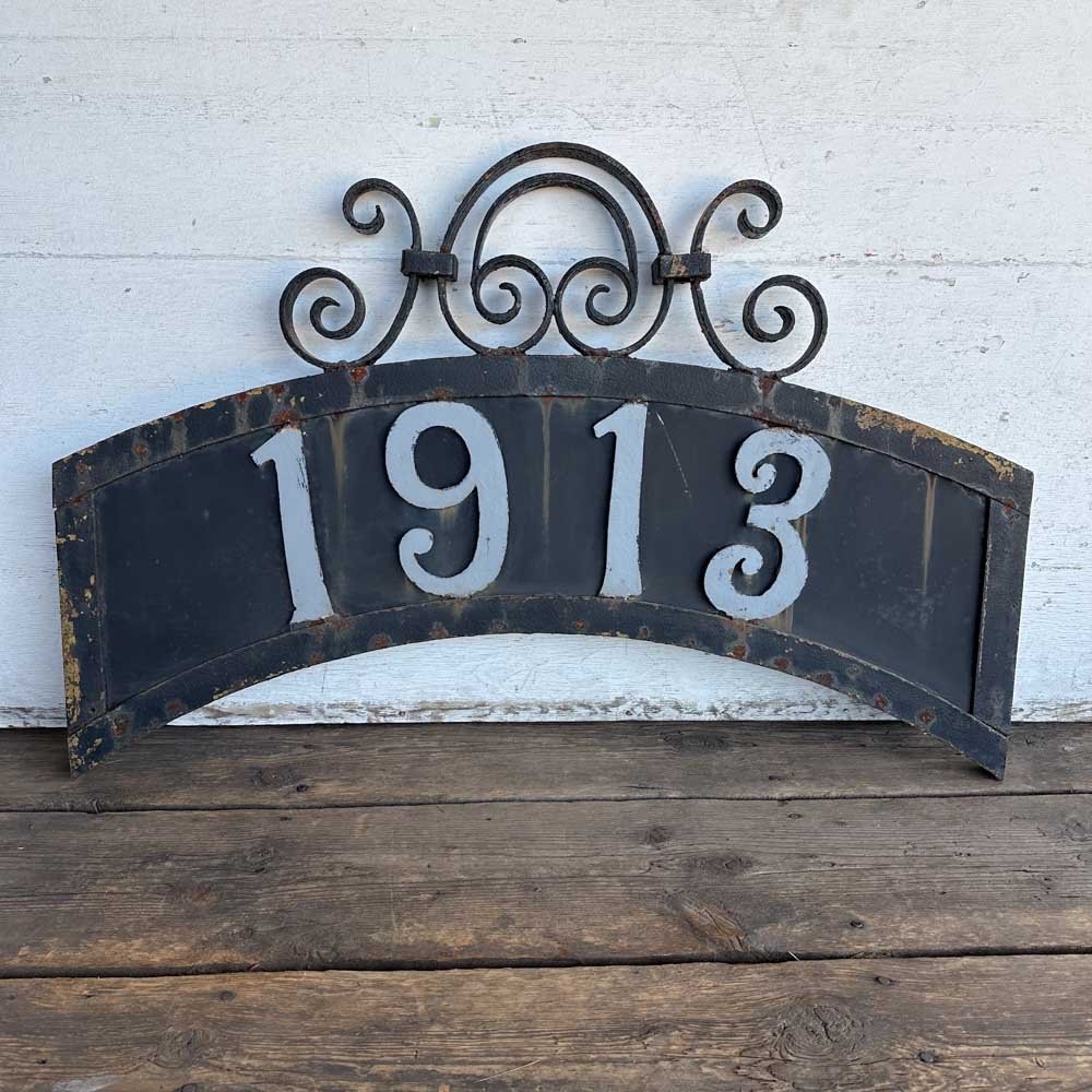 Cast Iron Entrance Arch "1913"