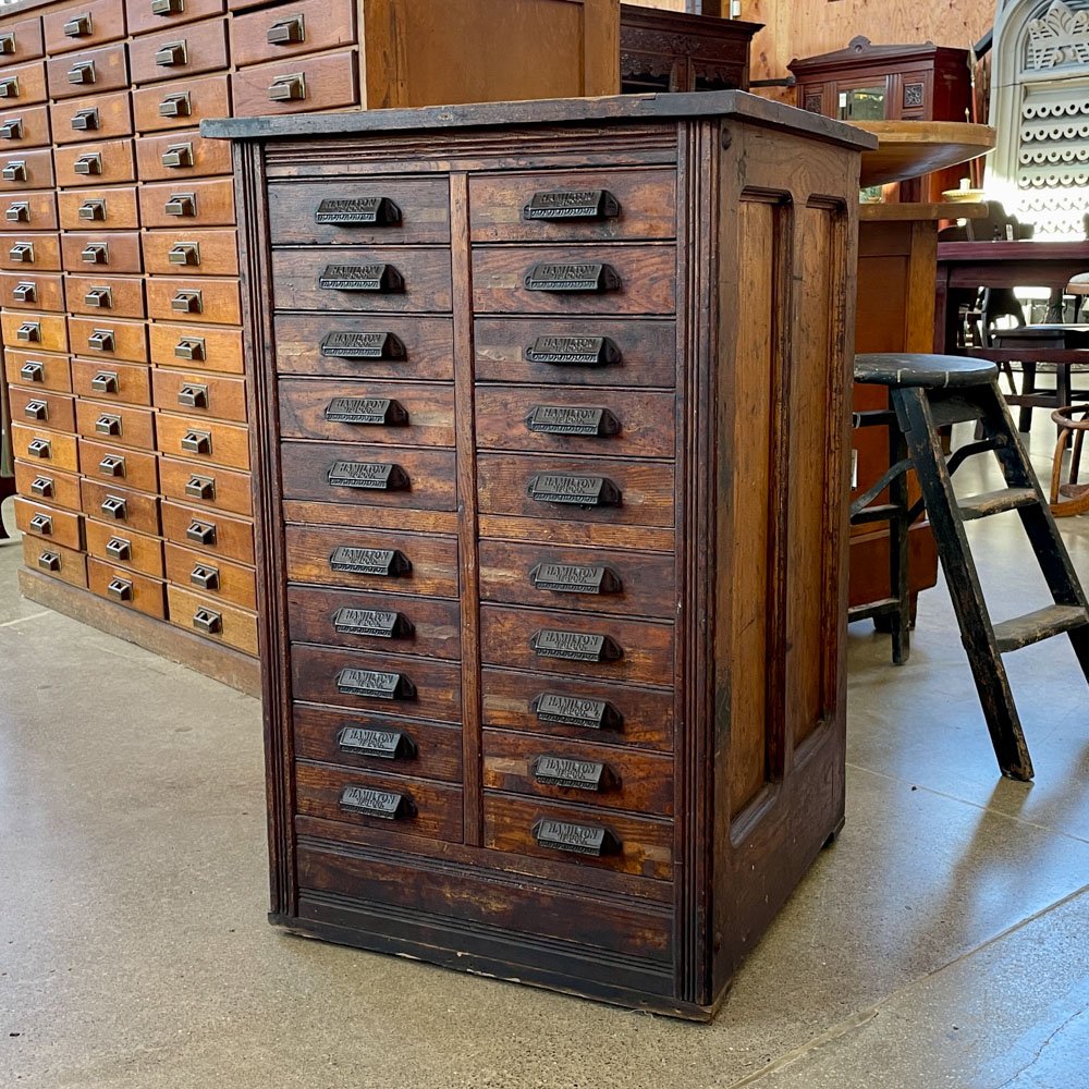 Hamilton Printer's Cabinet