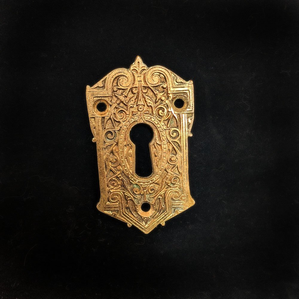 Ornate Brass Escutcheon