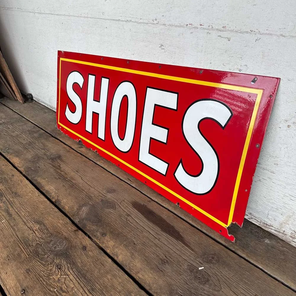 Vintage Shoes Sign — Aurora Mills