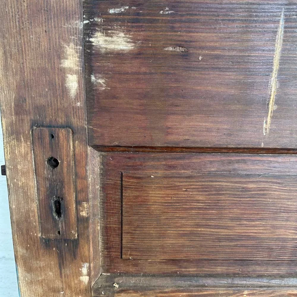 Robin's Egg Blue Half-Lite Victorian Door — Aurora Mills