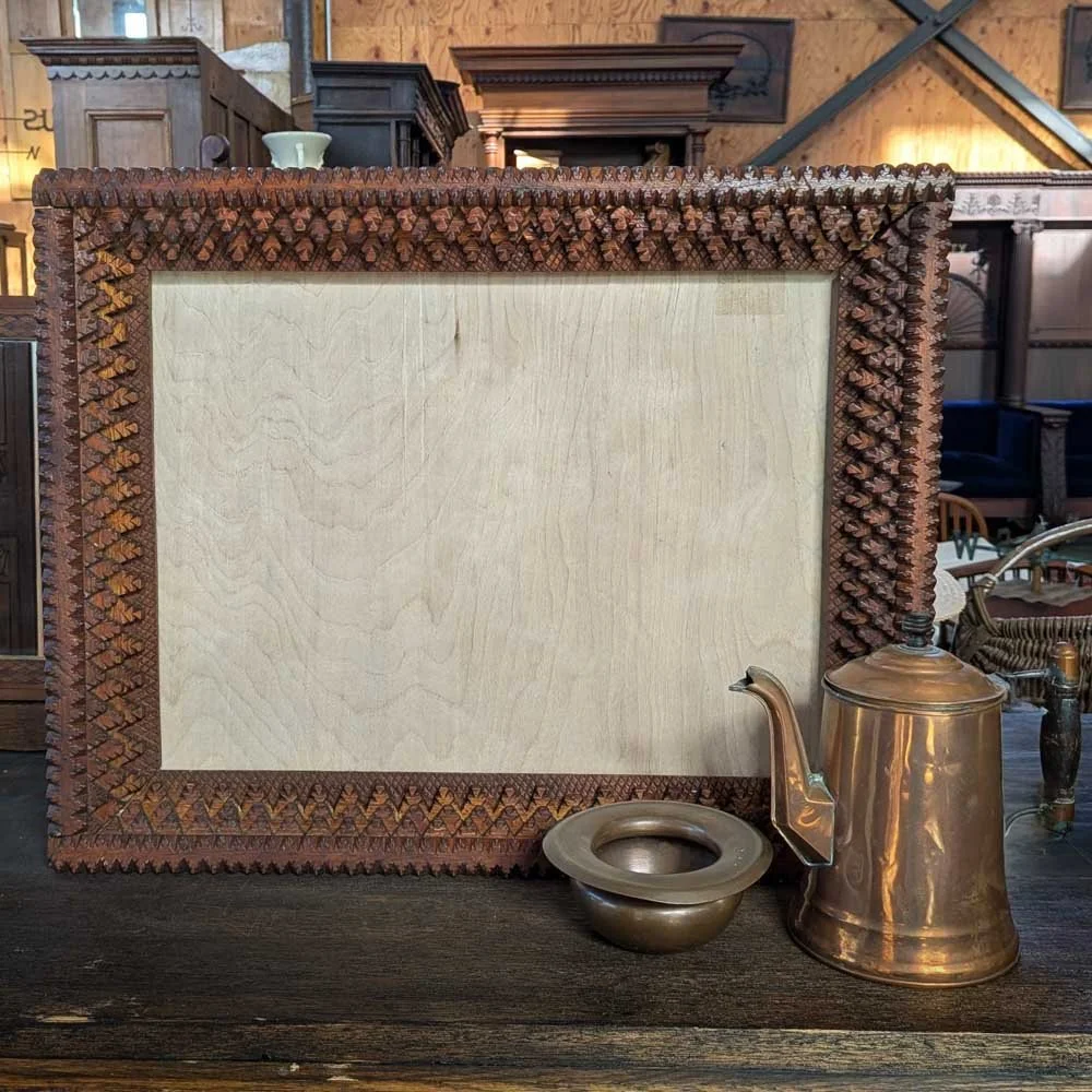 Herringbone Tramp Art Frame