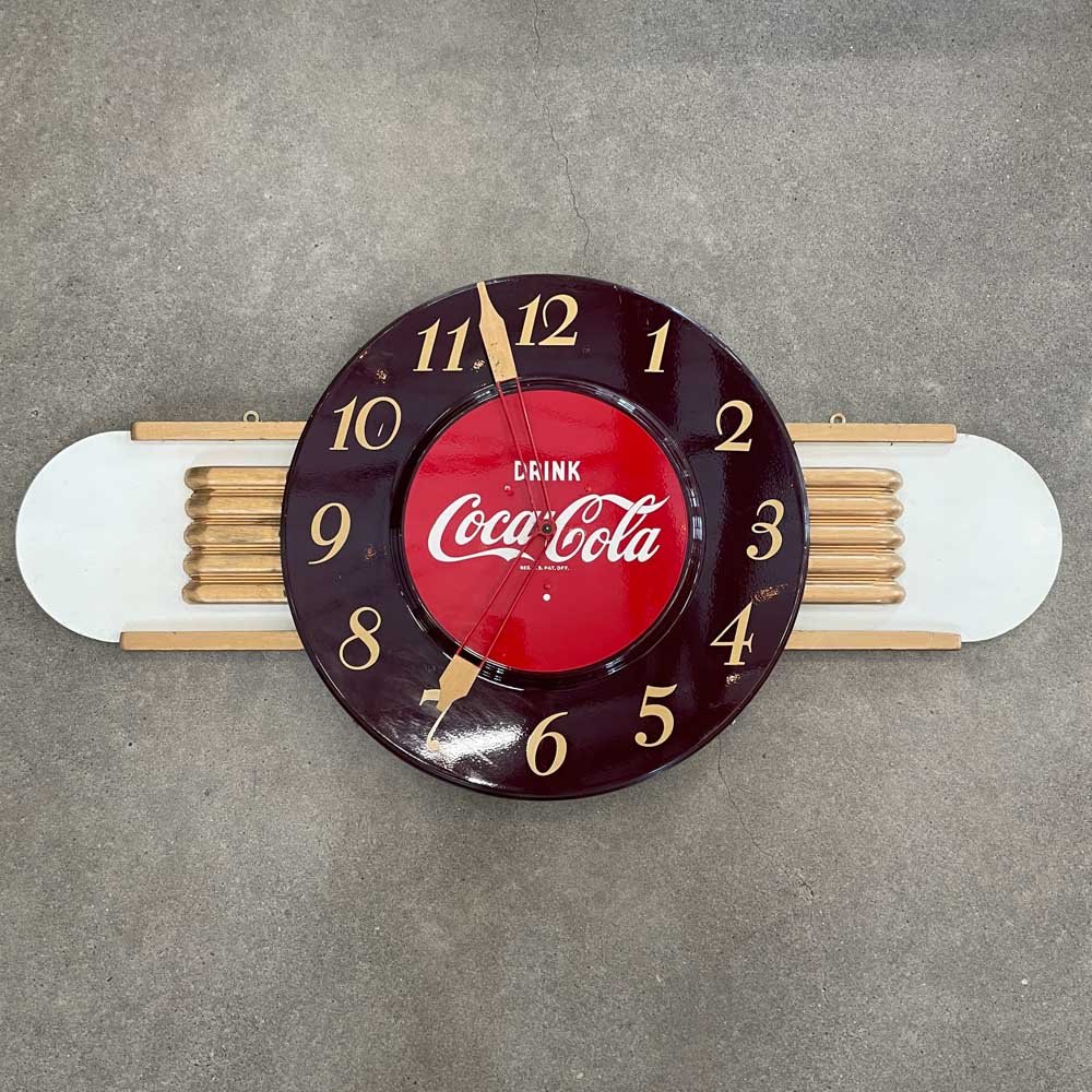Mid Century Coca-Cola Clock