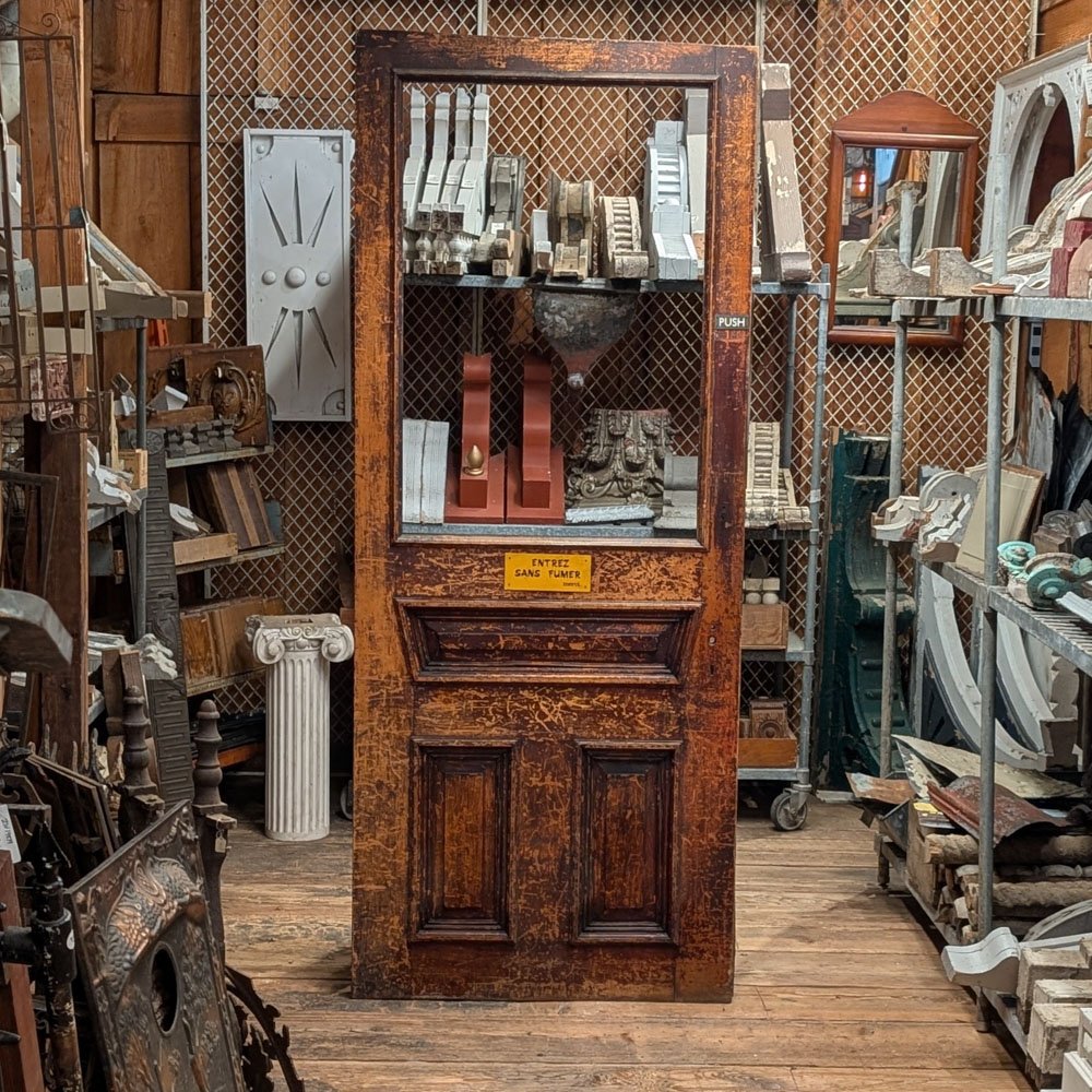 Walnut Half-Lite Door