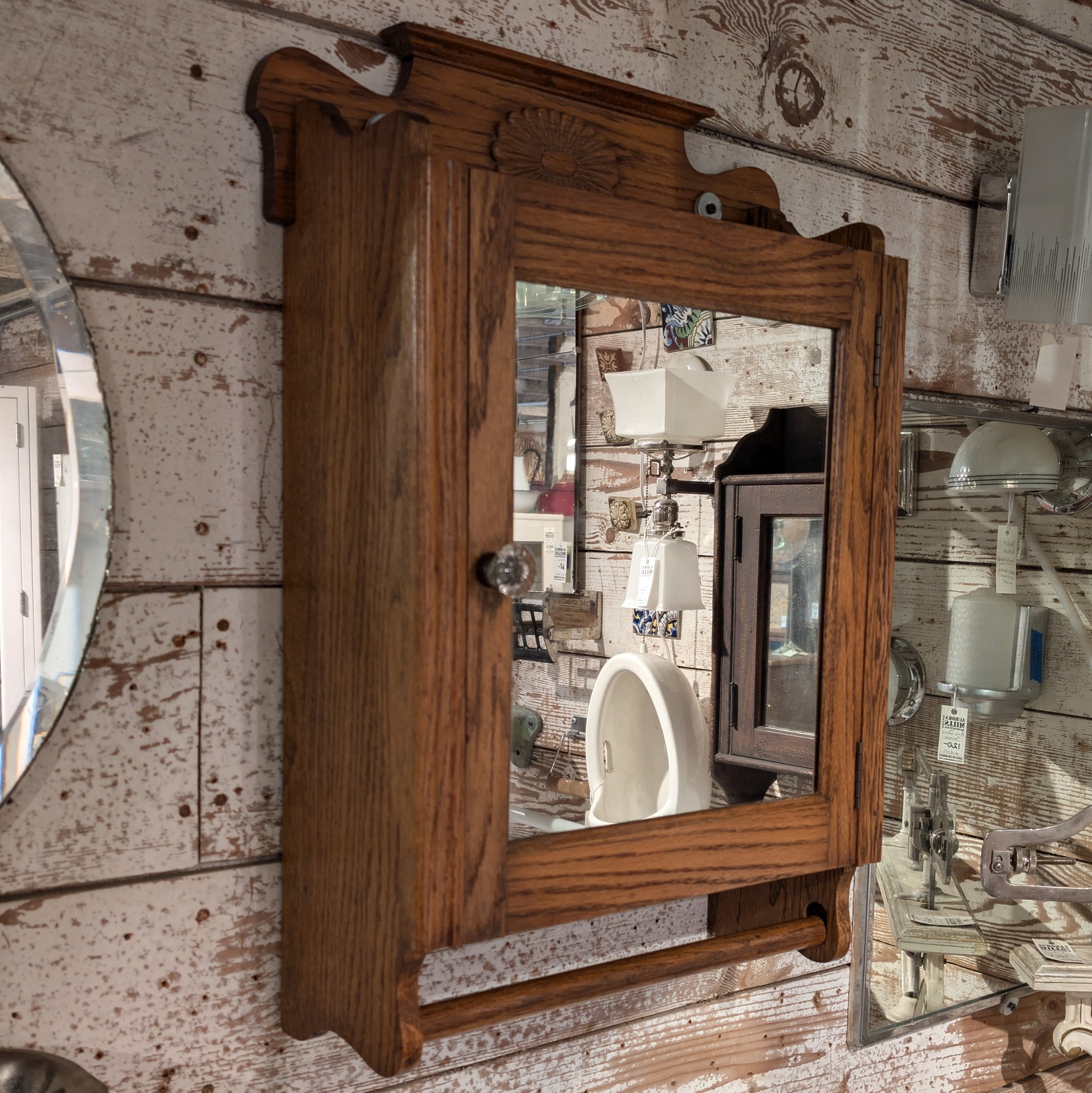 Oak Medicine Cabinet