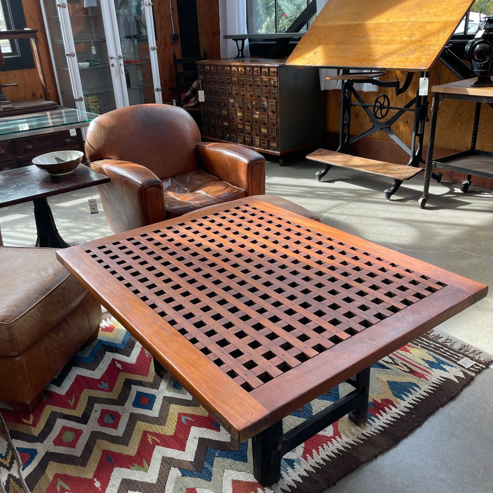 Reclaimed Ship Hatch Coffee Table