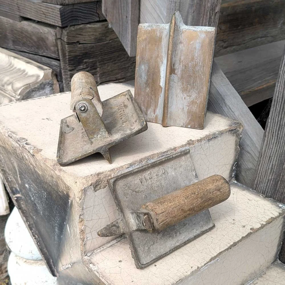 Vintage Brass Cement Trowels