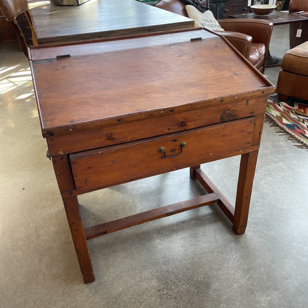 Primitive Slant Top Desk