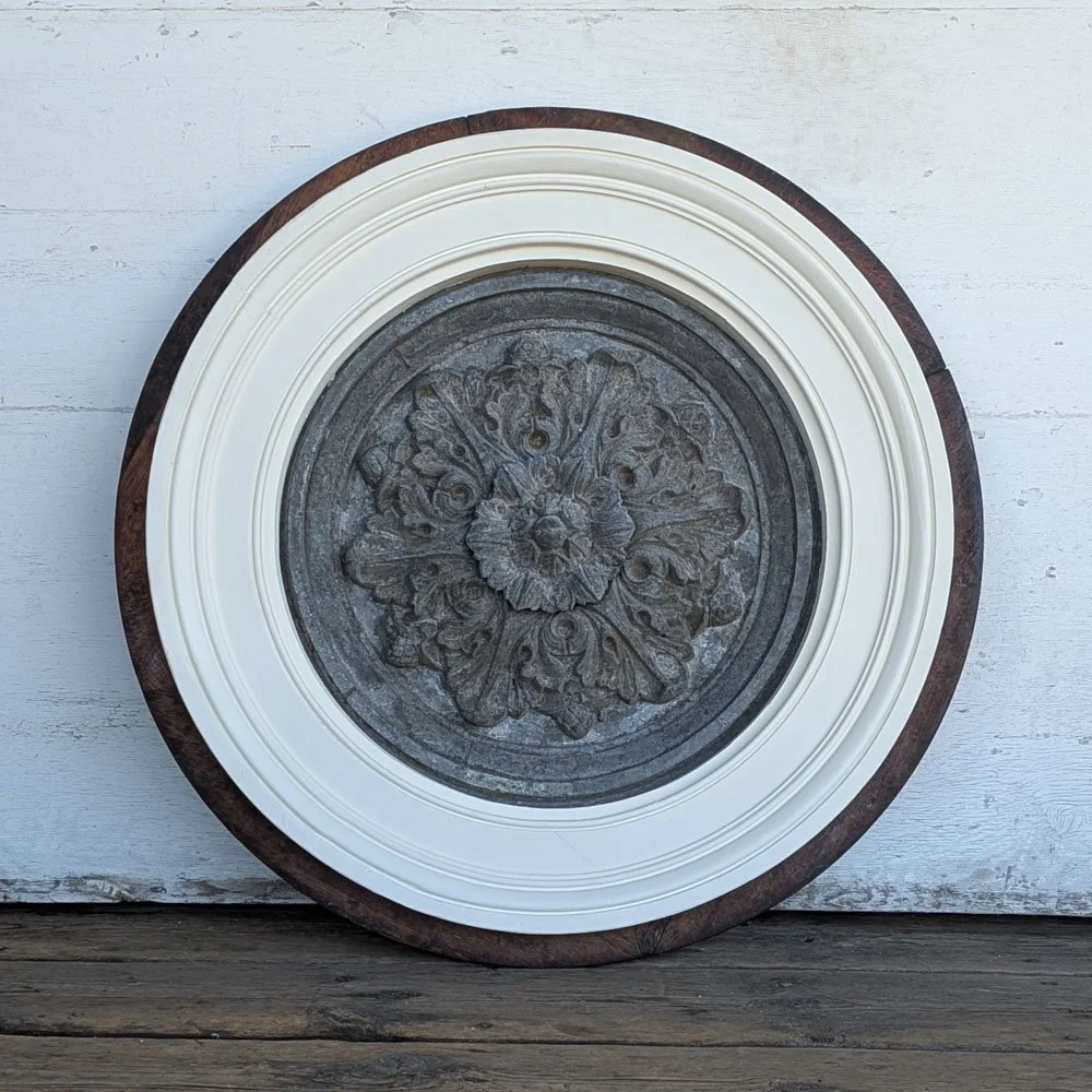 White Ceiling Medallion