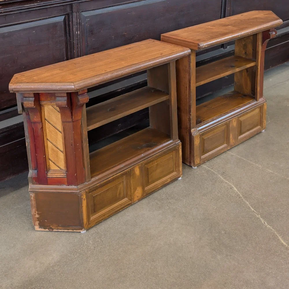 Pair of Victorian Built-in Shelves