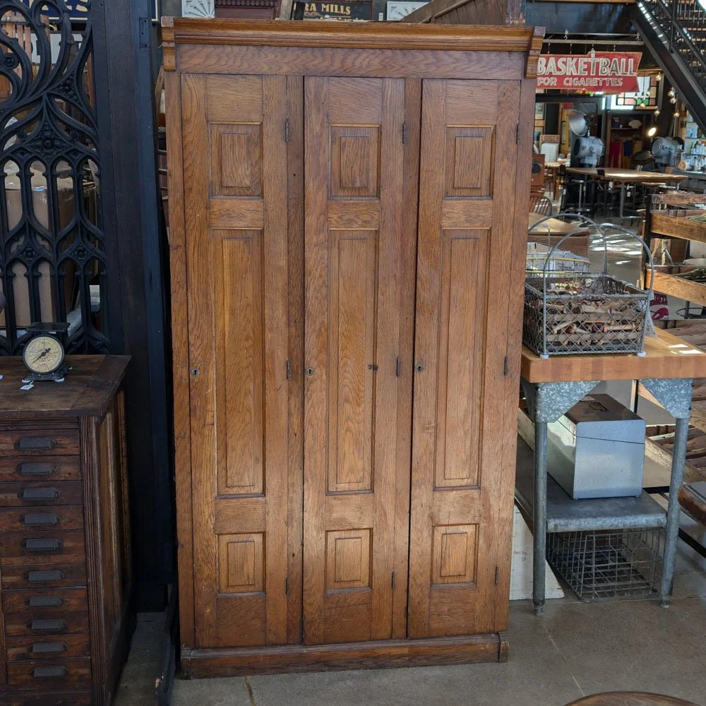 3 Door Oak Locker