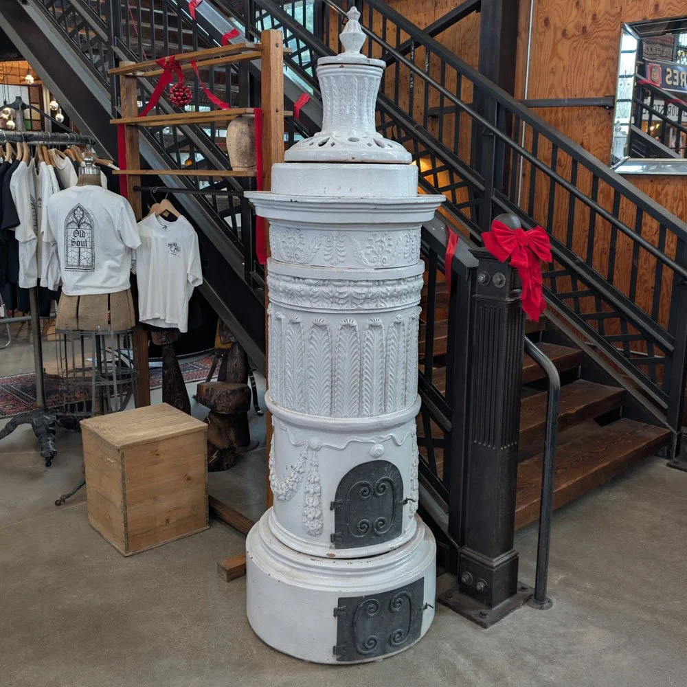 Swedish Kakelugn Terracotta Stove — Aurora Mills