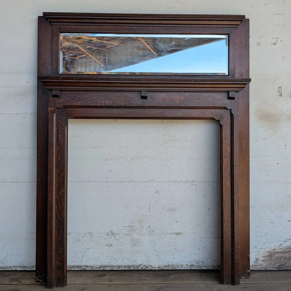 Tiger Oak Mantel