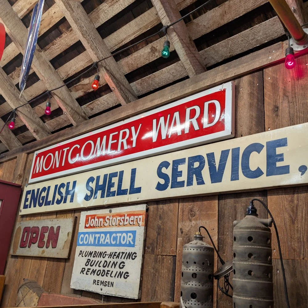 English Shell Services Inc. Sign