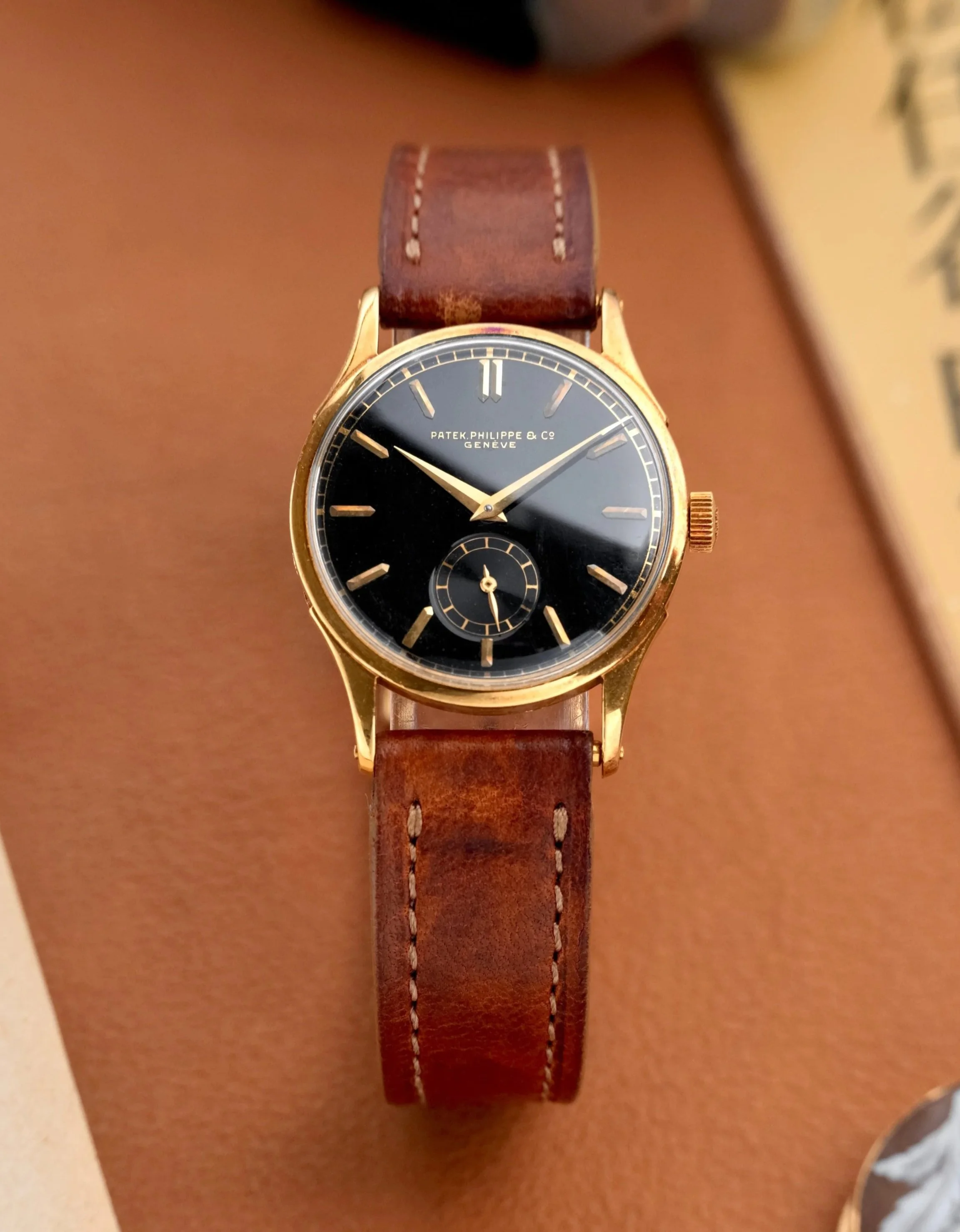 1940's Patek Philippe Calatrava ref. 1515 w/ Extract from the Archives