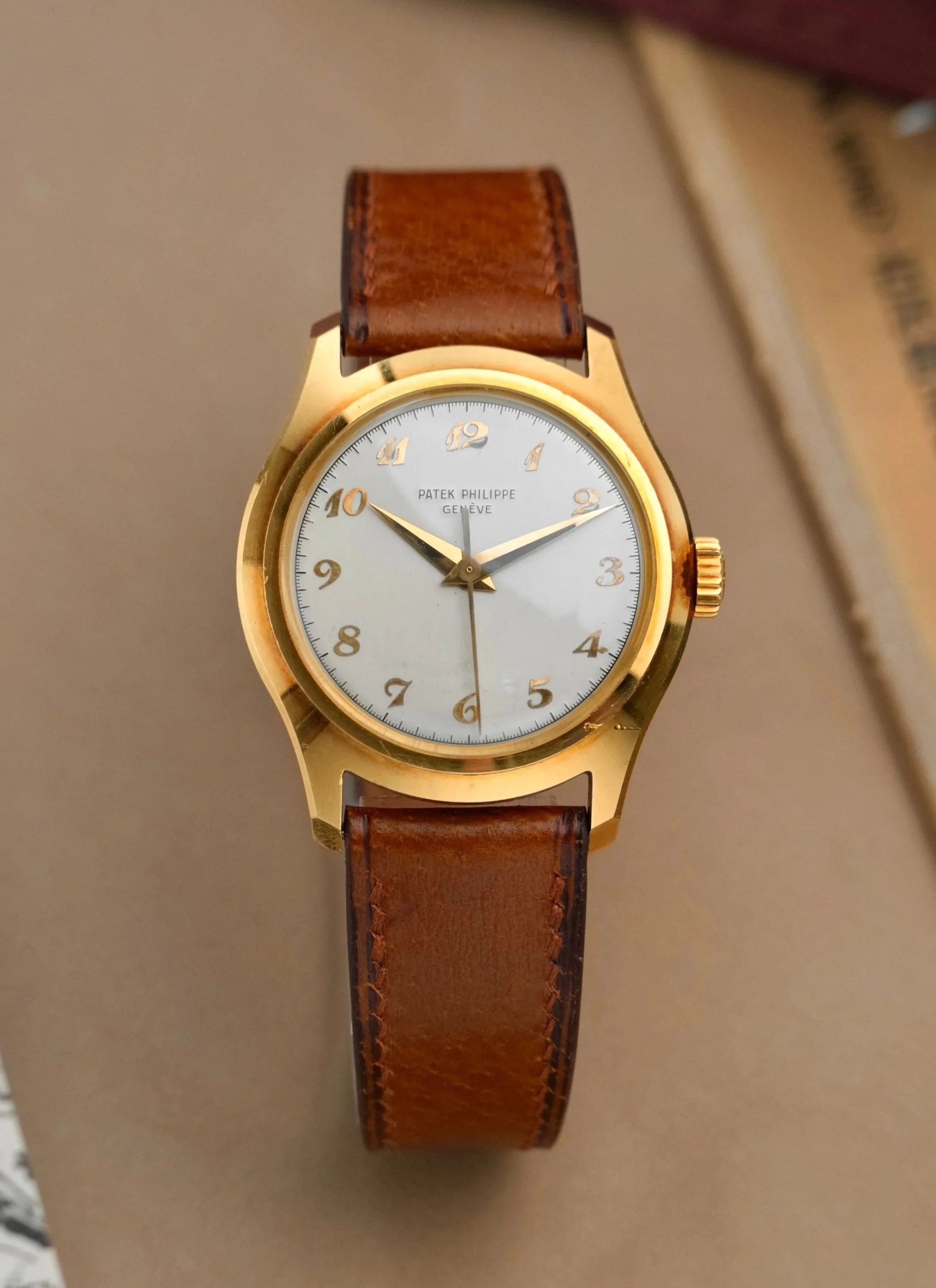 1950's Patek Philippe ref. 2533 Calatrava w/ Breguet Numerals & Extract