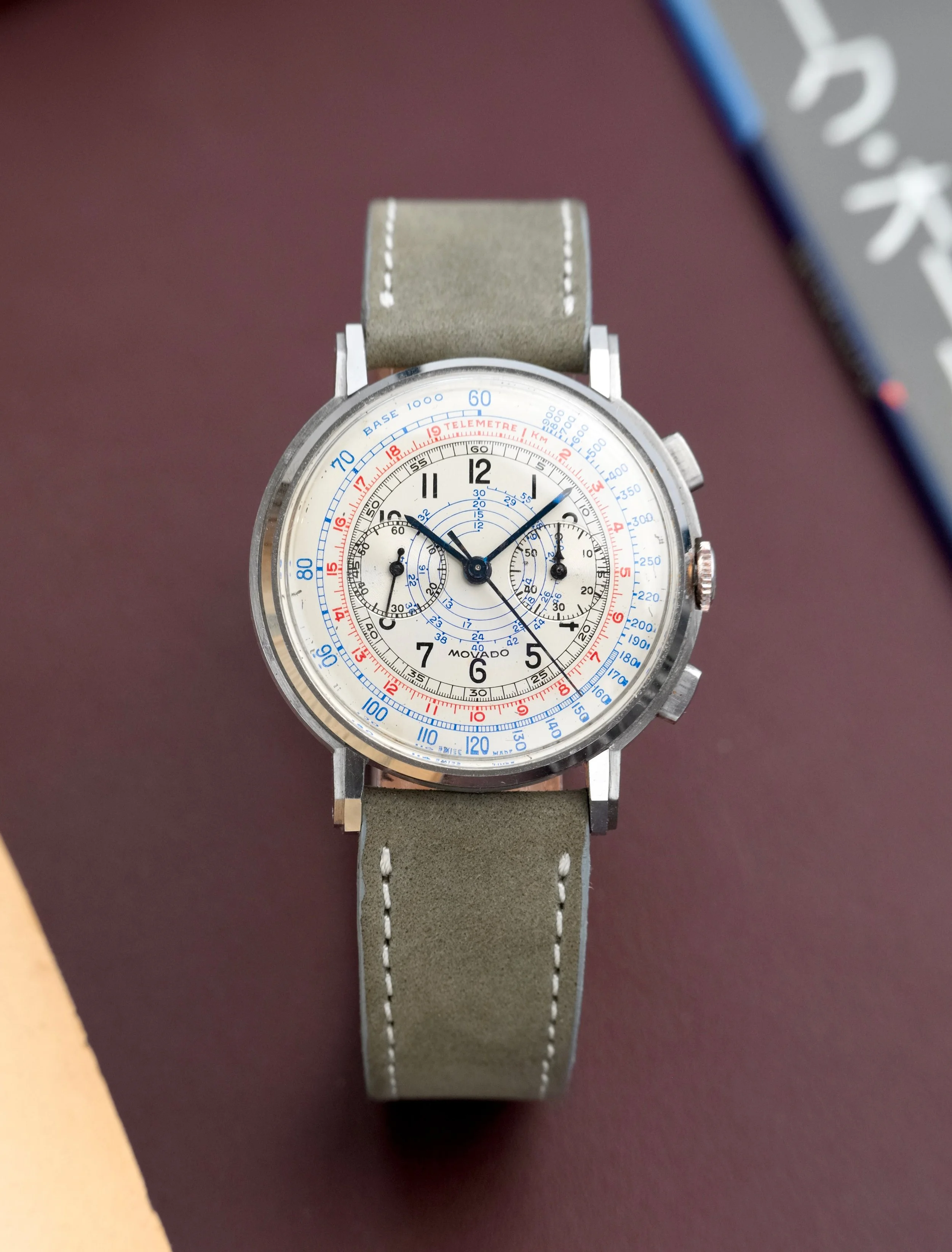 1940's Movado M90 Chronograph ref. 19033