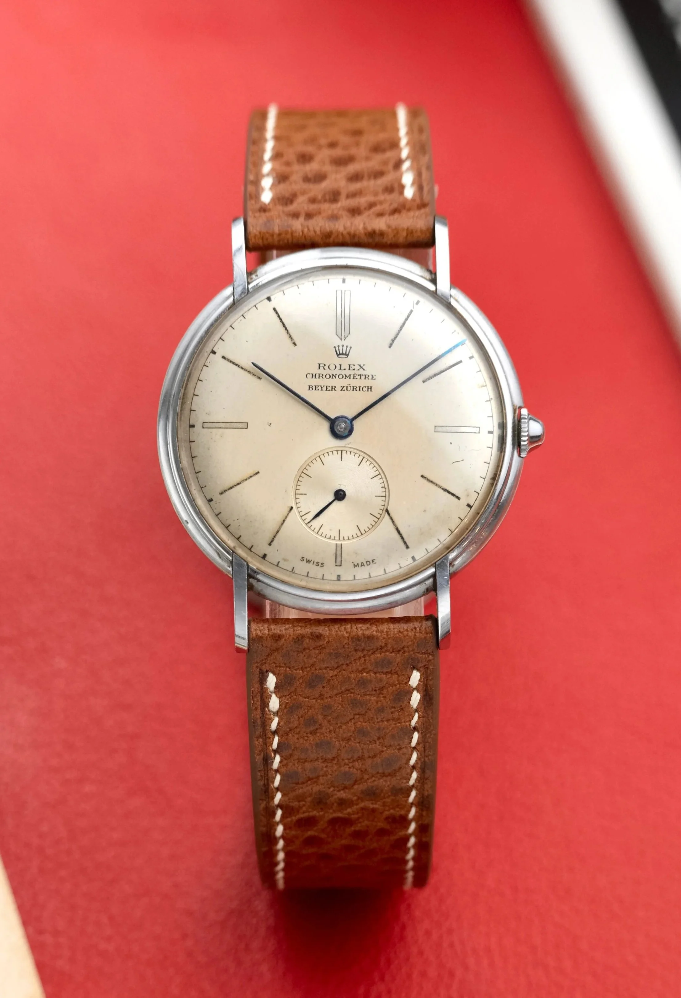 1940's Rolex Chronometre Retailed by Beyer