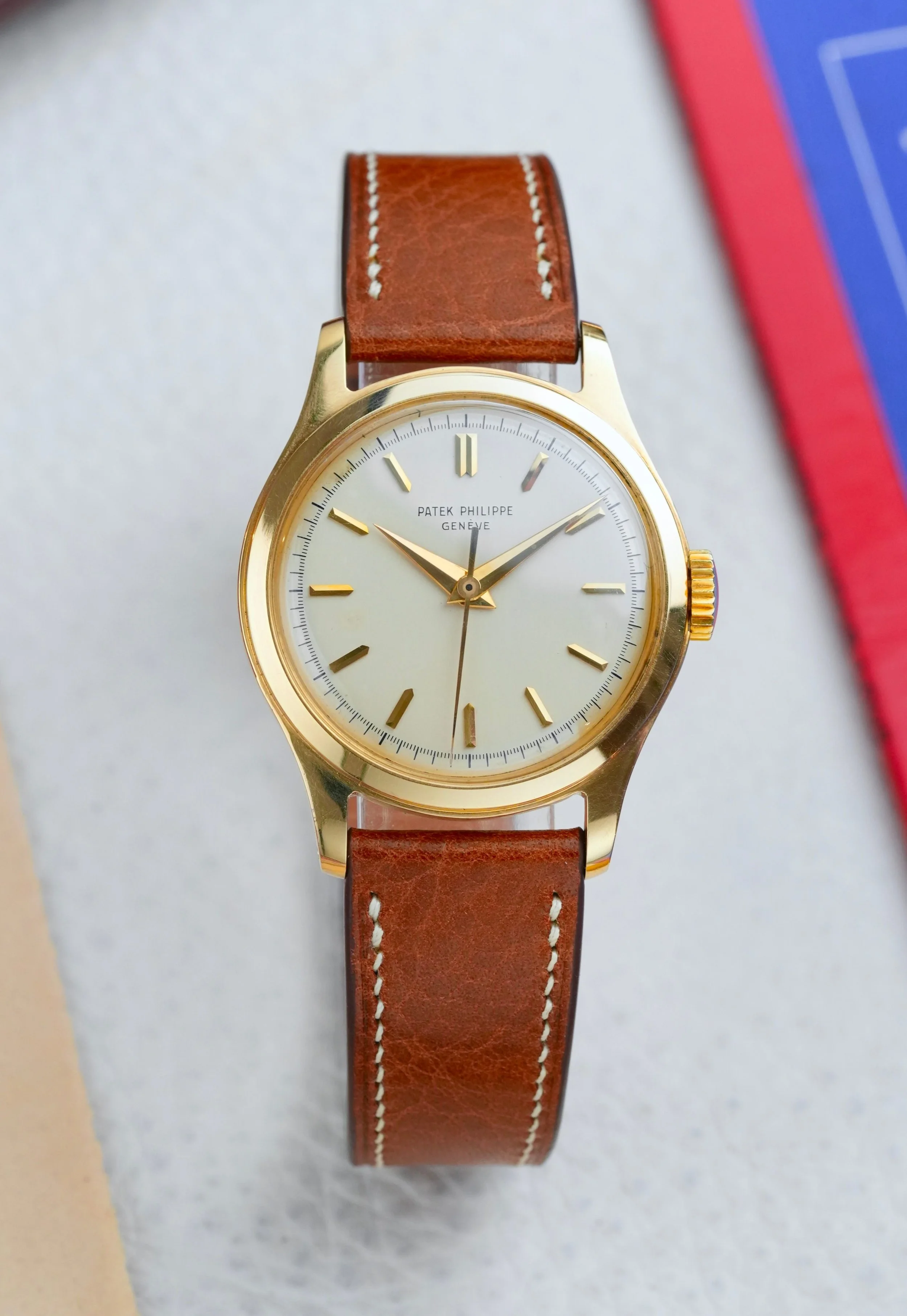1950's Patek Philippe Calatrava ref. 2508 18K Yellow Gold