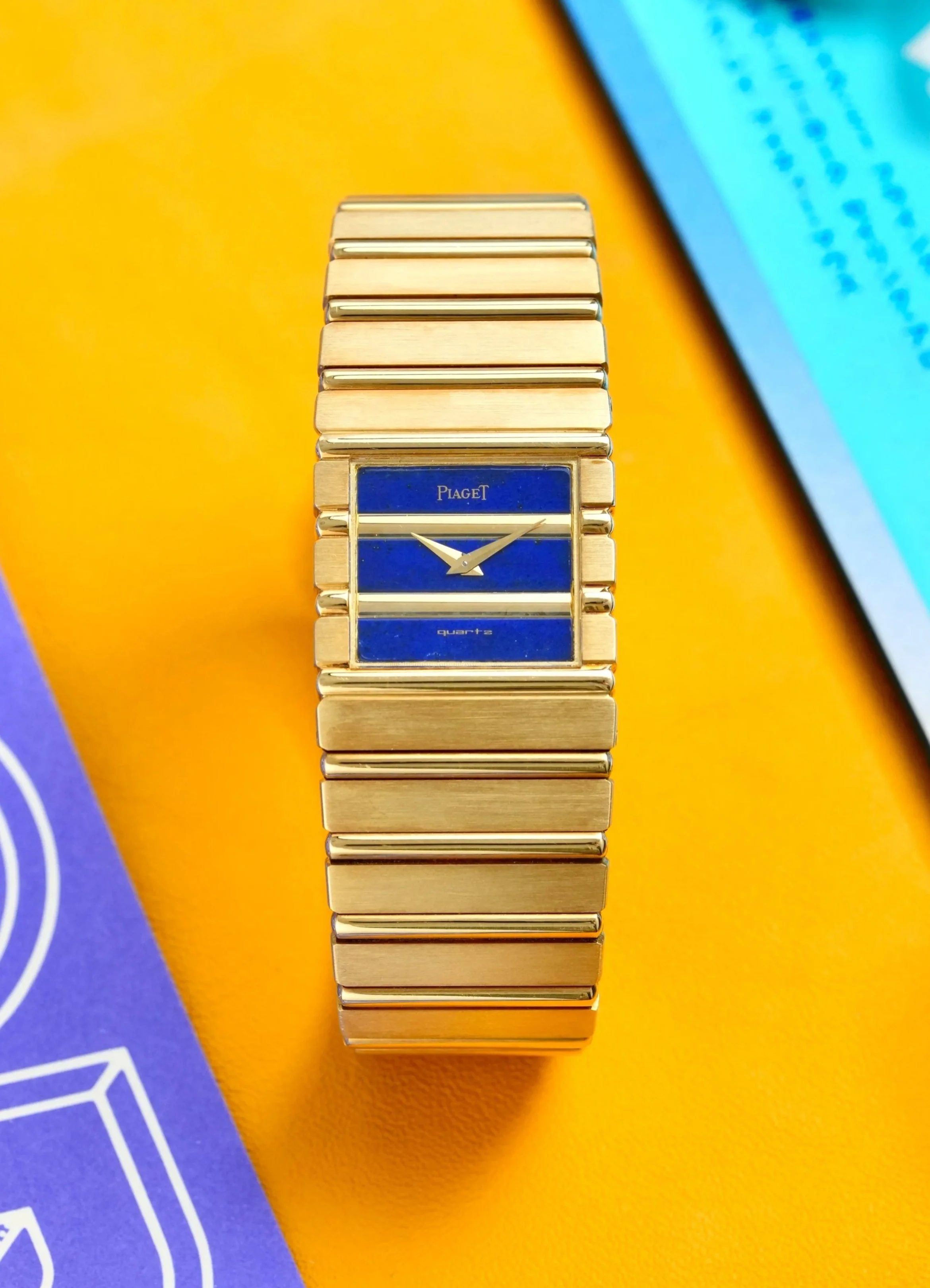 1980's Piaget Polo ref. 7131 Lapis Dial *Unpolished*
