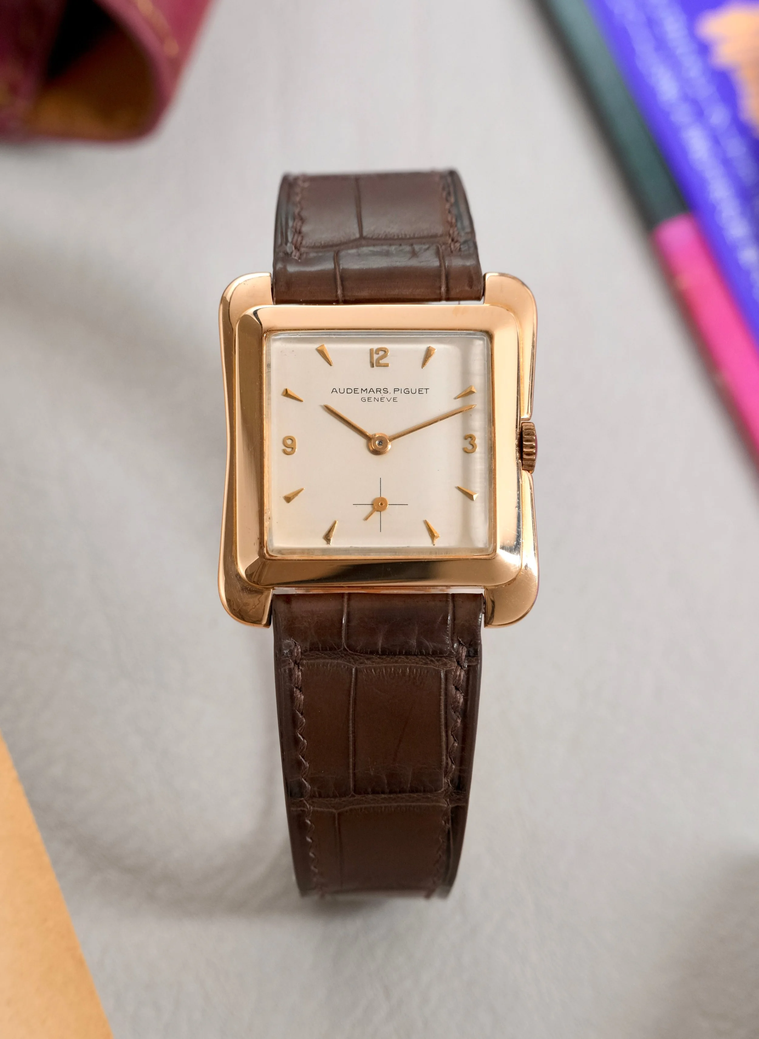1950's Audemars Piguet "Cioccolatone" 18K Pink Gold