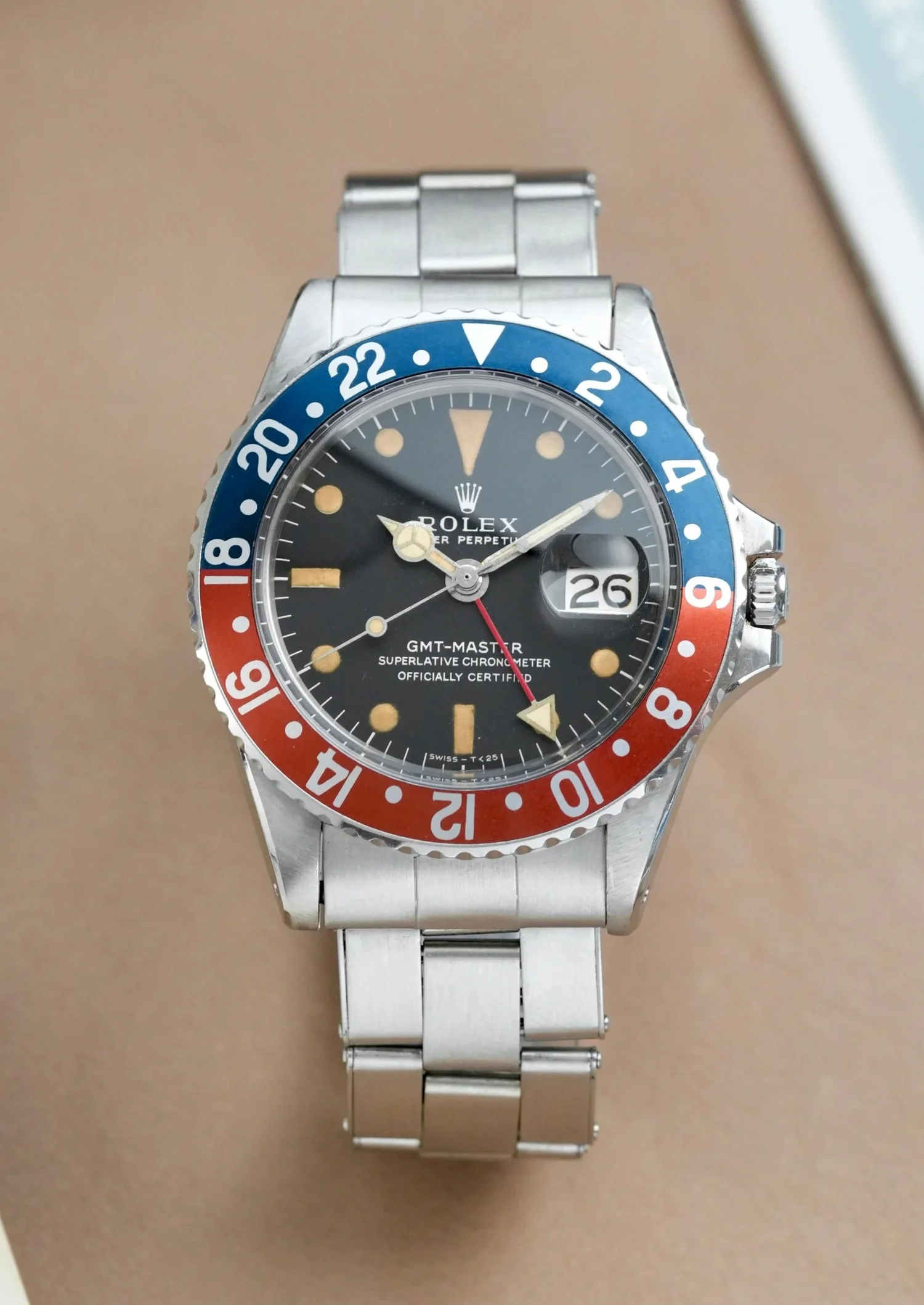 1970's Rolex GMT Master 1675 — Goldfinger's Vintage