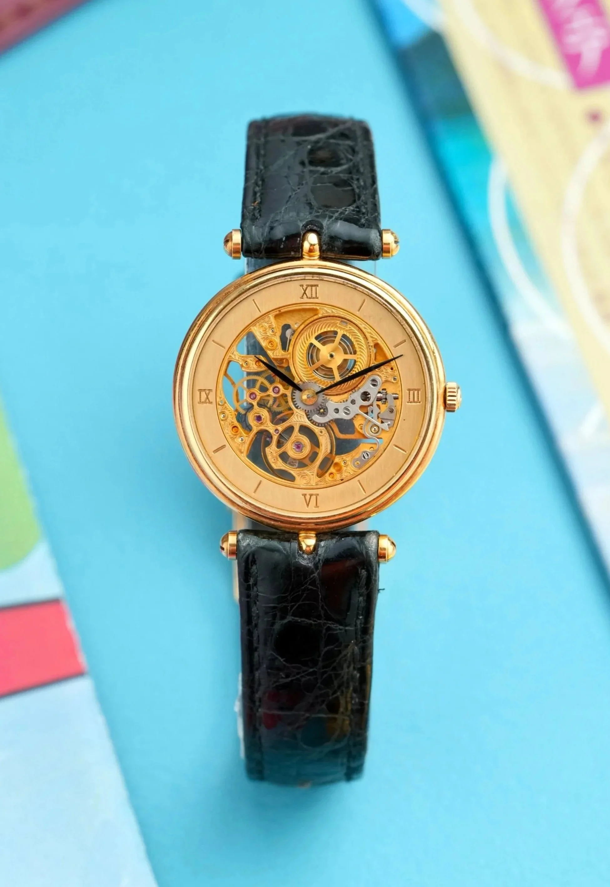 1980's Van Cleef & Arpels Squelette 18K YG