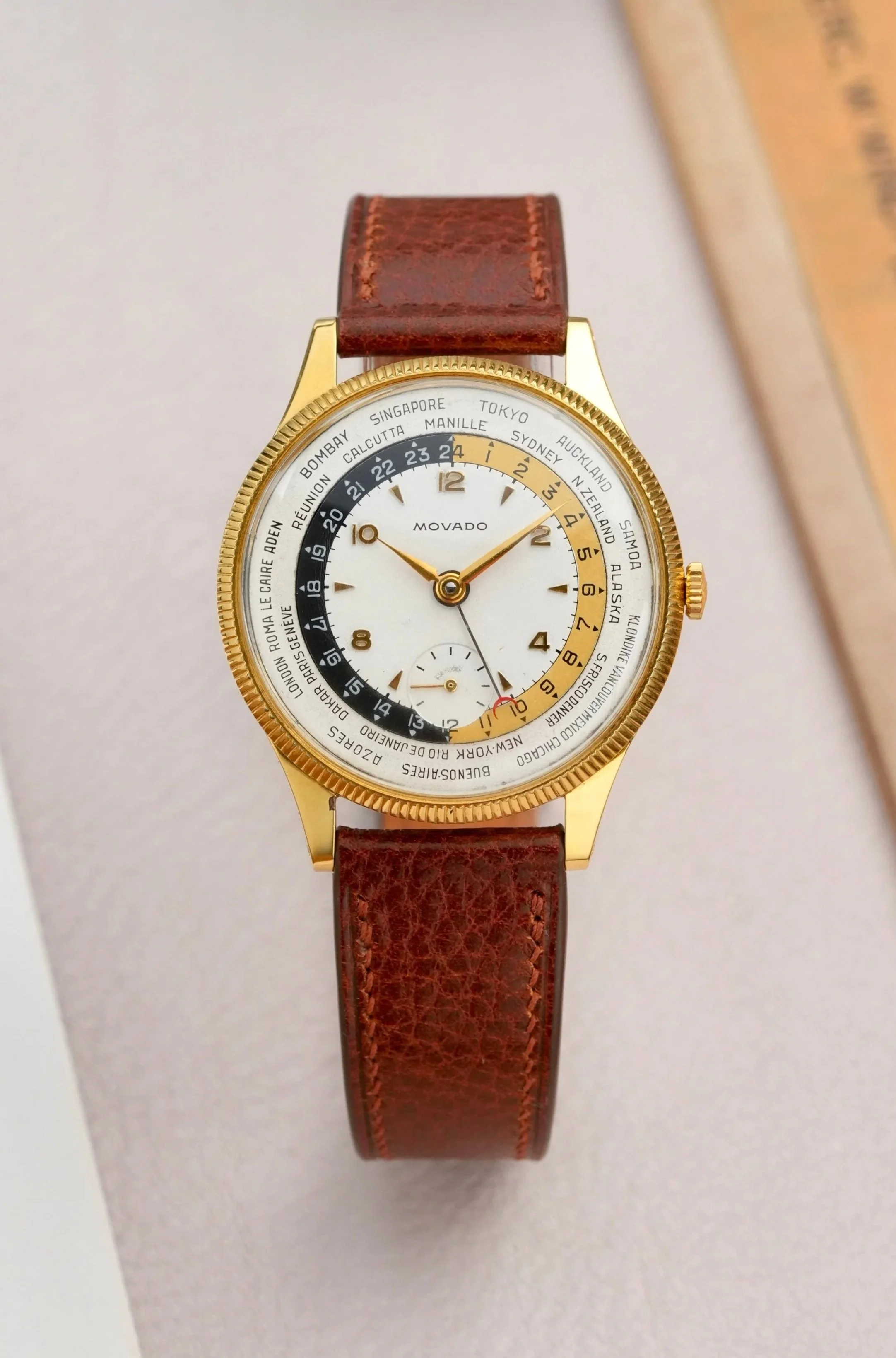 [Reserved] 1950's Movado Polygraph World Time ref. 58149