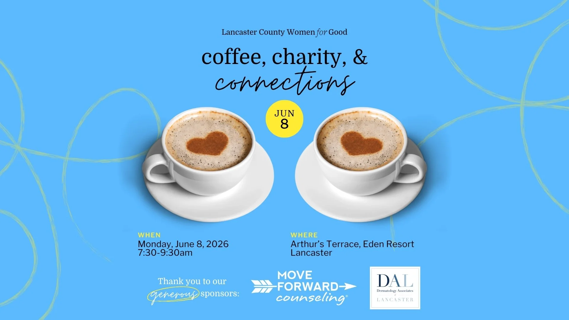 June Coffee, Charity, &amp; Connections