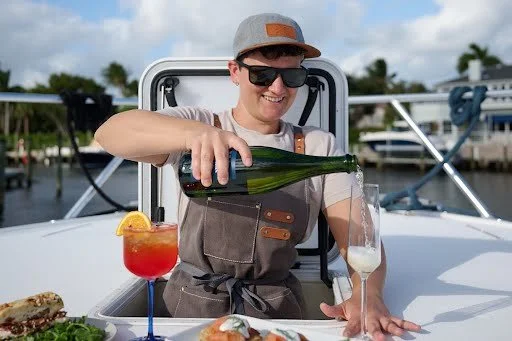 Lil Chef Abby in the Galley!