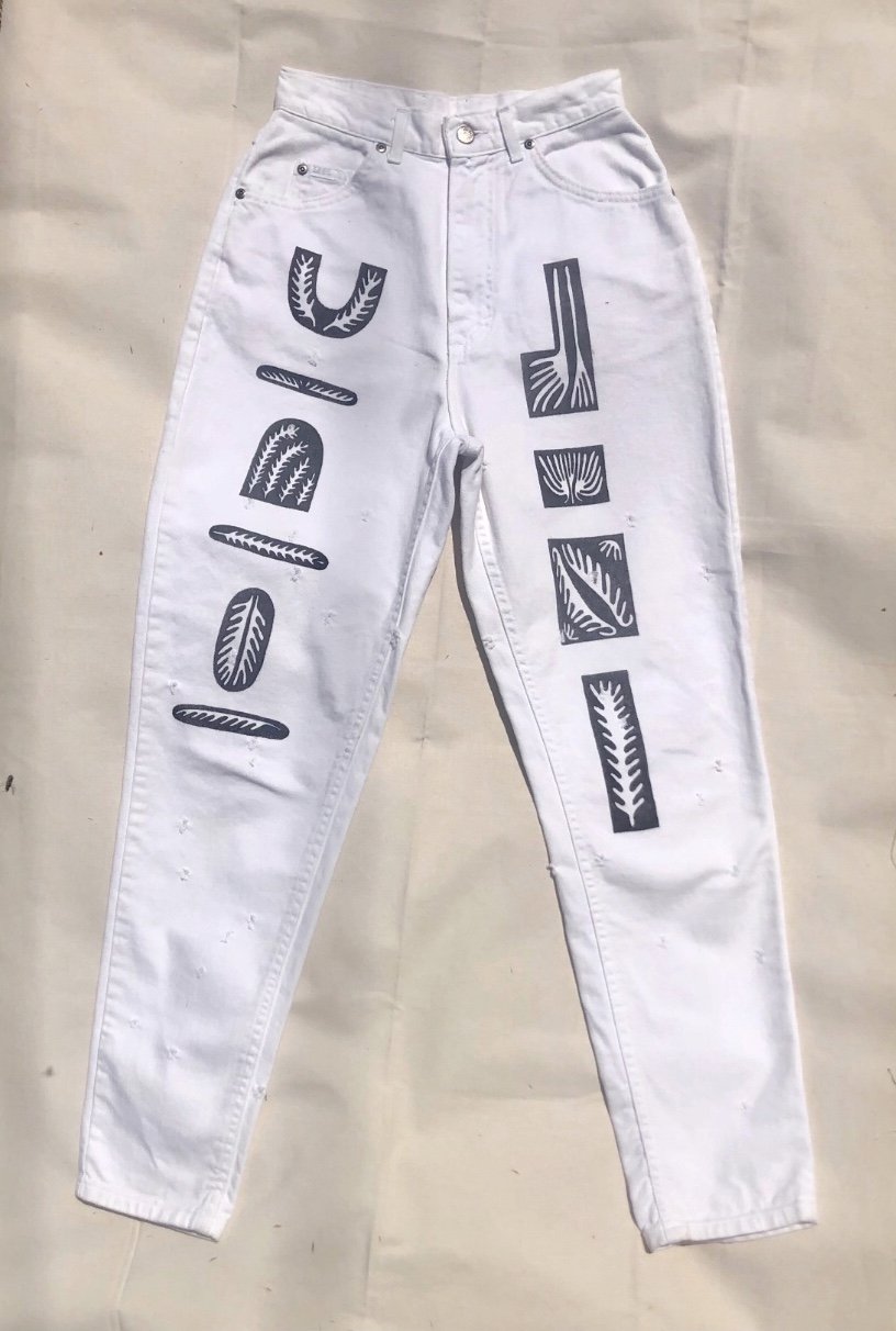 Fiction Botanical Pants