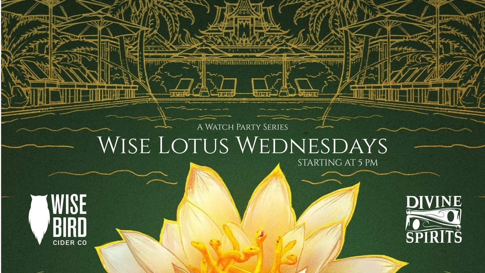 Wise Lotus Wednesdays at Wise Bird Cider